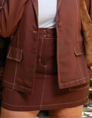 Conjunto Leticia  Blazer + Short saia | ClosetPlusSize