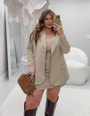 Conjunto Siena Blazer + Short saia | ClosetPlusSize