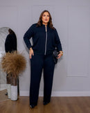 Conjunto Moletinho com Ziper | ClosetPlusSize
