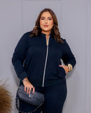 Conjunto Moletinho com Ziper | ClosetPlusSize