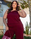 Macacão Larissa Um Ombro | ClosetPlusSize