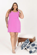 Vestido Aisha sem Manga Lastex  | ClosetPlusSize