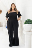Macacão Maia Lastex | ClosetPlusSize