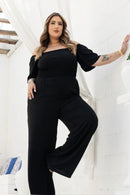 Macacão Maia Lastex | ClosetPlusSize
