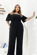 Macacão Maia Lastex | ClosetPlusSize