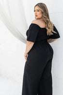 Macacão Maia Lastex | ClosetPlusSize
