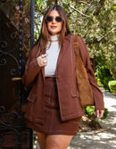 Conjunto Leticia  Blazer + Short saia | ClosetPlusSize