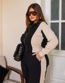 Conjunto Moletinho Bomber | ClosetPlusSize