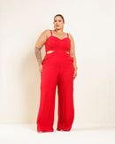 Macacão Victoria Hayes Plus Size | ClosetPlusSize