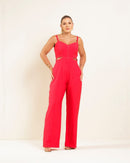 Macacão Victoria Hayes Plus Size | ClosetPlusSize