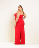 Macacão Victoria Hayes Plus Size | ClosetPlusSize
