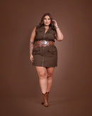 Vestido Serena Canela | ClosetPlusSize