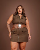 Vestido Serena Canela | ClosetPlusSize