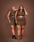 Vestido Serena Canela | ClosetPlusSize