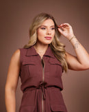 Vestido Serena Canela | ClosetPlusSize