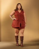 Conjunto Bianca Café | ClosetPlusSize
