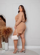 Conjunto Liso Bege | ClosetPlusSize