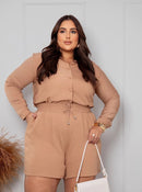 Conjunto Liso Bege | ClosetPlusSize
