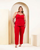 Conjunto Joliet Top e Calça Cigarrete | ClosetPlusSize