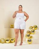 Conjunto Macaquinho Caroline Irradiar | ClosetPlusSize