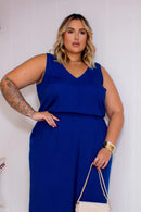 Macacão Plus Size Ana Flavia | ClosetPlusSize