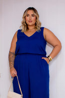 Macacão Plus Size Ana Flavia | ClosetPlusSize