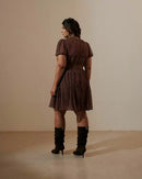 Vestido Olivia Caramelo | ClosetPlusSize