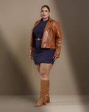 Jaqueta Poliuretano | ClosetPlusSize | ClosetPlusSize