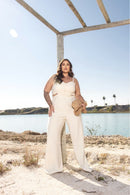 Macacão Antonella Pesponto | ClosetPlusSize