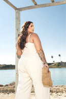 Macacão Antonella Pesponto | ClosetPlusSize