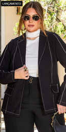 Conjunto Leticia  Blazer + Short saia | ClosetPlusSize