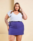 Blusa Celeste Roman | ClosetPlusSize