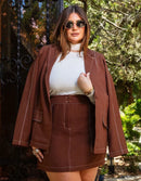Conjunto Leticia  Blazer + Short saia | ClosetPlusSize