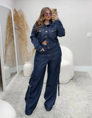 Conjunto Jeans Dark Blue | ClosetPlusSize