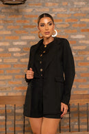Conjunto Mariza Blazer Colete e Short | ClosetPlusSize
