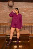 Conjunto Mariza Blazer Colete e Short | ClosetPlusSize