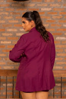 Conjunto Mariza Blazer Colete e Short | ClosetPlusSize