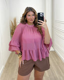 Blusa Rosé Brisa | ClosetPlusSize