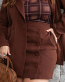 Conjunto Sharon Blazer + Shorts Saia | ClosetPlusSize