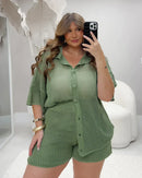 Conjunto Short Liso Reviera | ClosetPlusSize